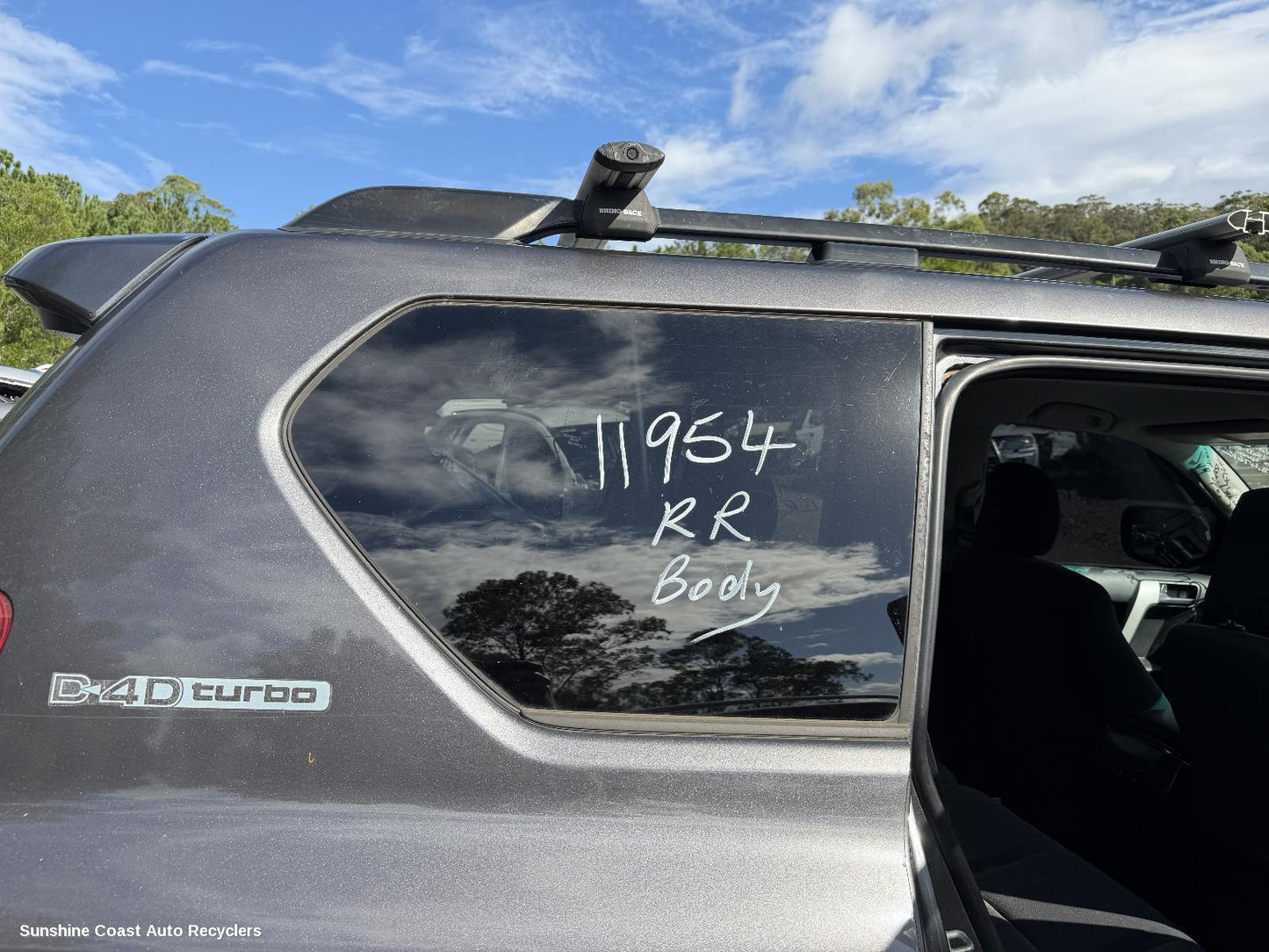 2009-2023 Toyota Prado Right Rear Side Glass