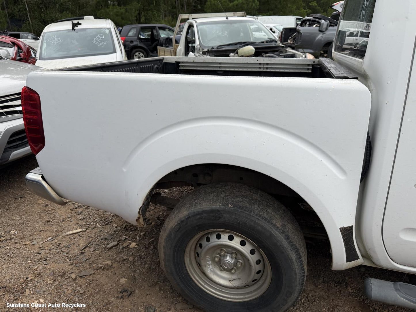 2011 Nissan Navara Ute Back