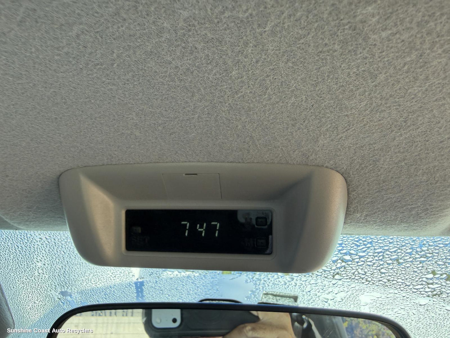 2009-2015 Mitsubishi Triton Clock