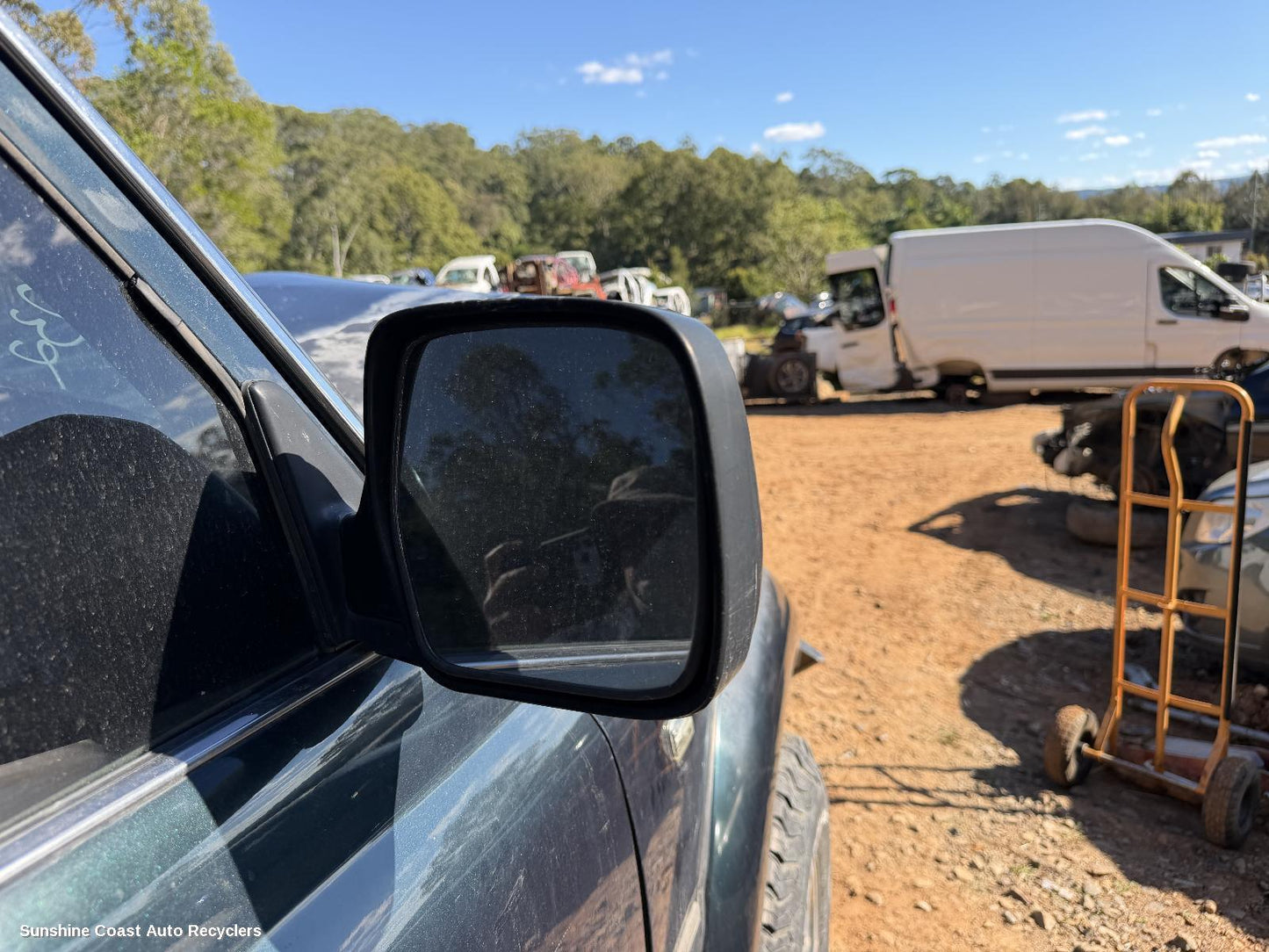 1990-1998 Toyota Landcruiser Right Door Mirror