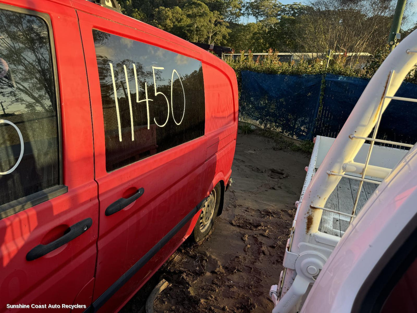 2006 Mercedes Vito Left Rear Door Sliding