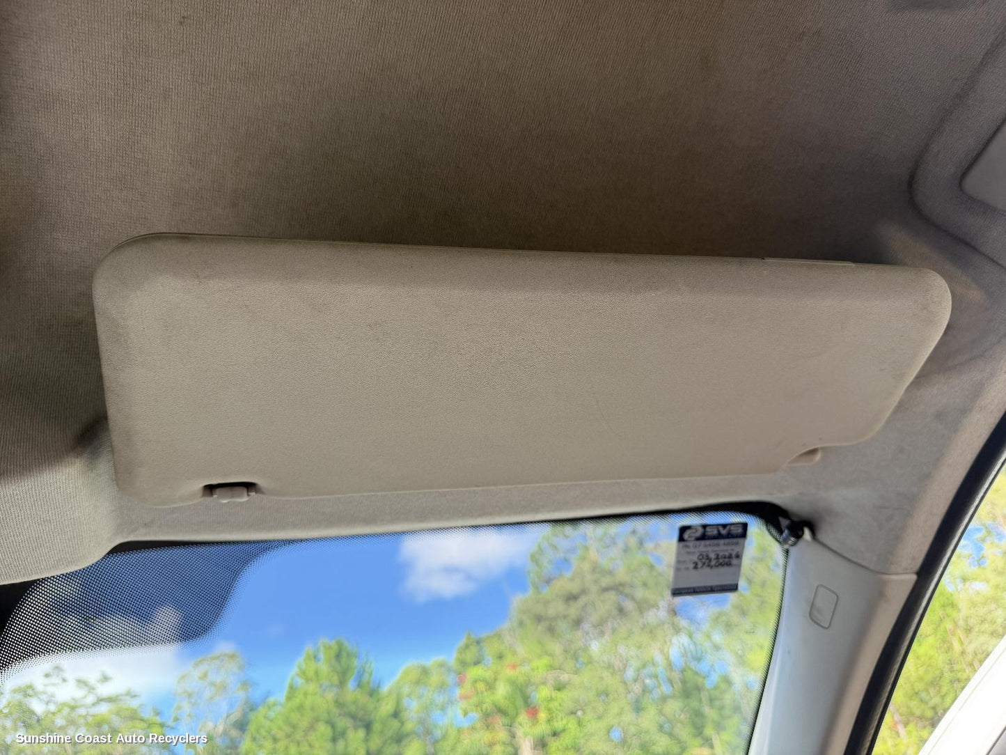 2008-2015 Peugeot Expert Sunvisor