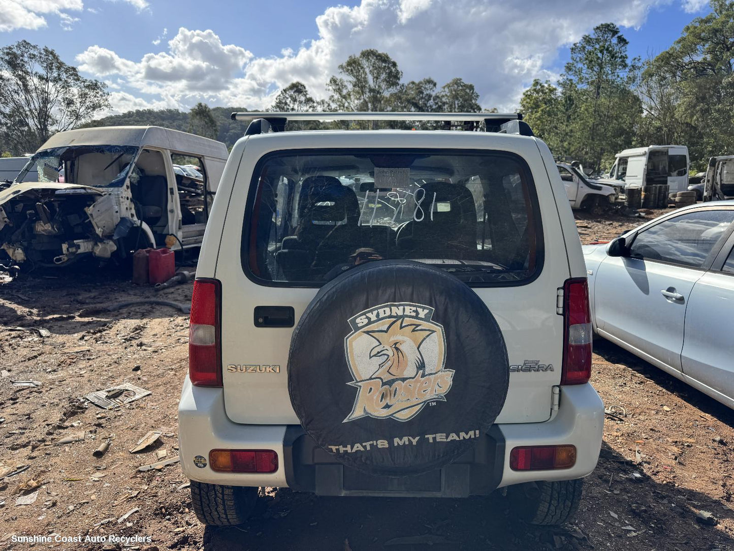1998-2018 Suzuki Jimny Bootlid Tailgate