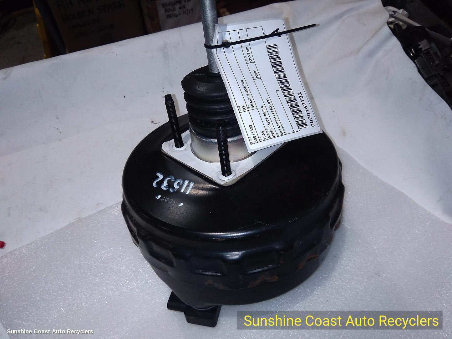 2008-2015 Jaguar Xf Brake Booster