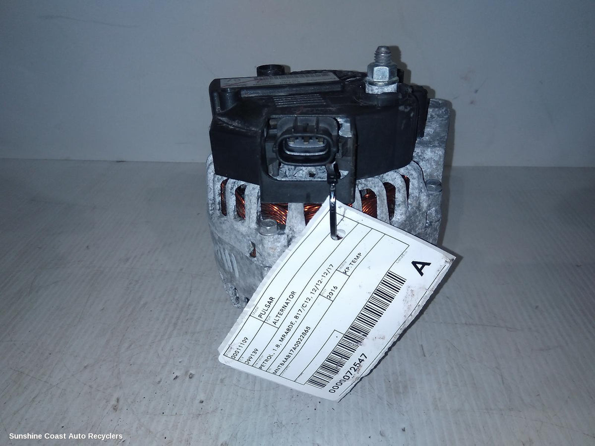 2012-2017 Nissan Pulsar Alternator