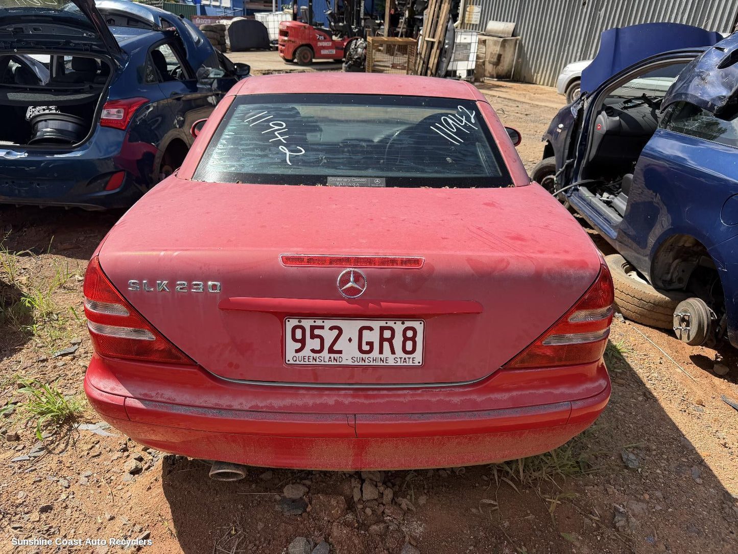 2000-2004 Mercedes Slk Bootlid Tailgate
