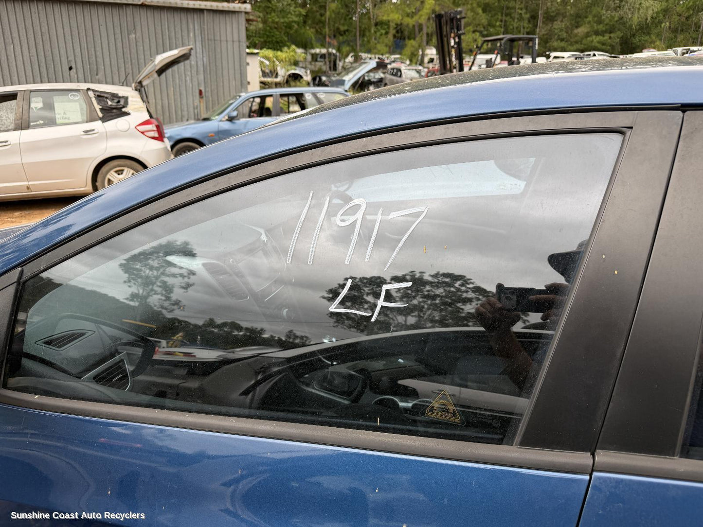 2015 Hyundai I30 Left Front Door Window