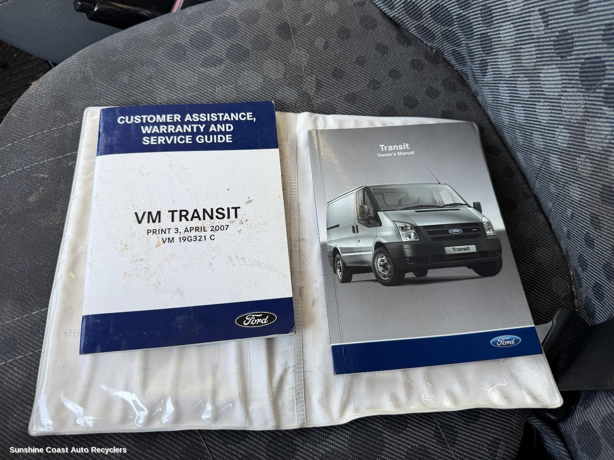 2006-2014 Ford Transit Owners Handbook