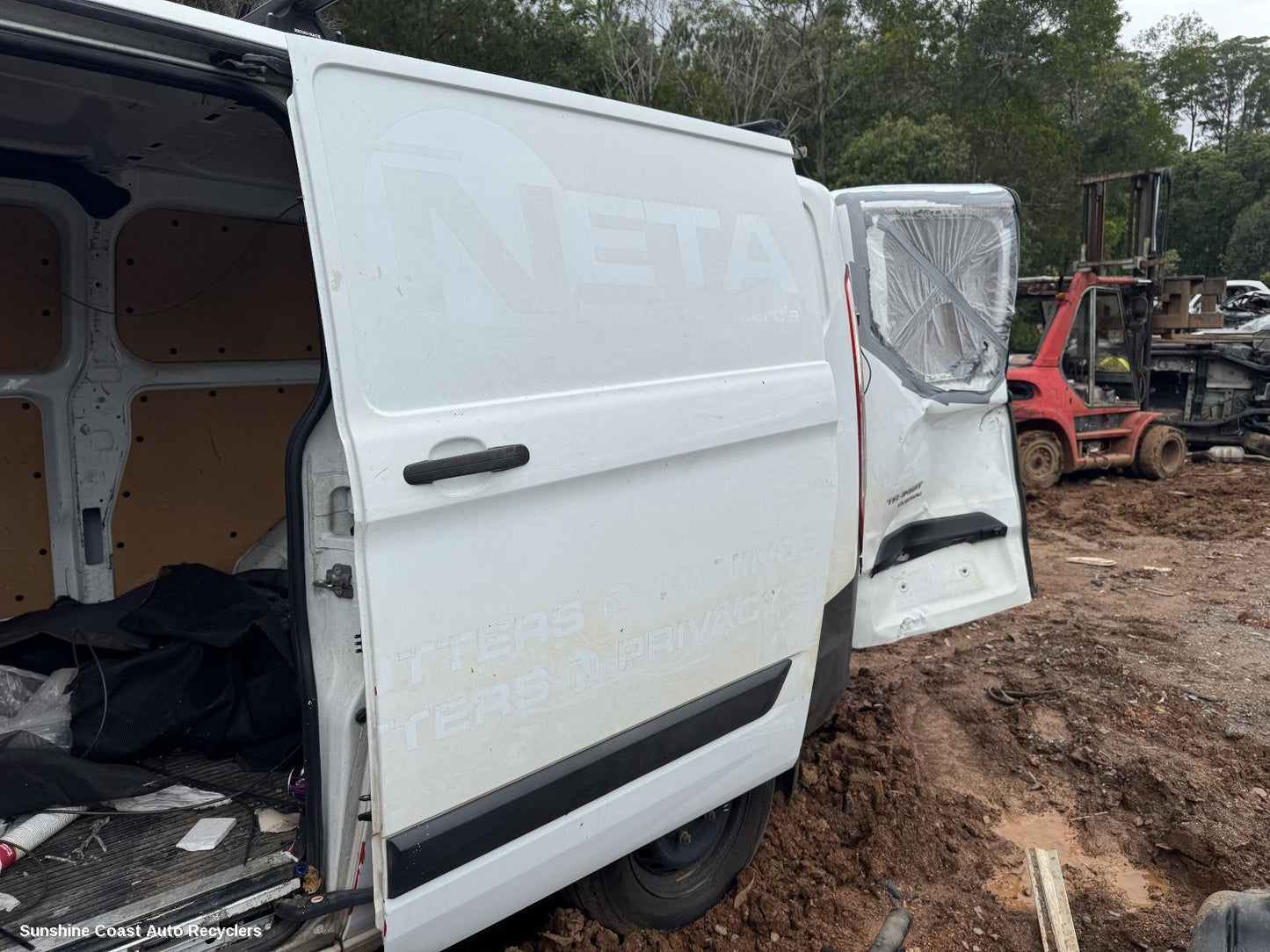 2018 Ford Transit Custom Left Rear Door Sliding