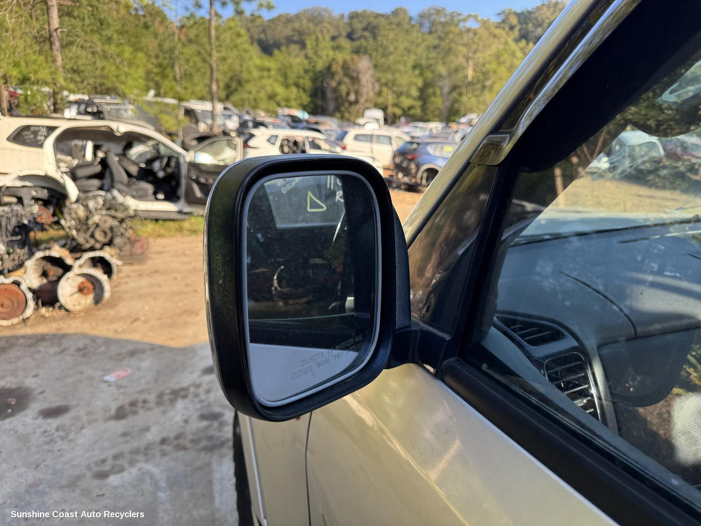 2002 Mitsubishi Pajero Left Door Mirror