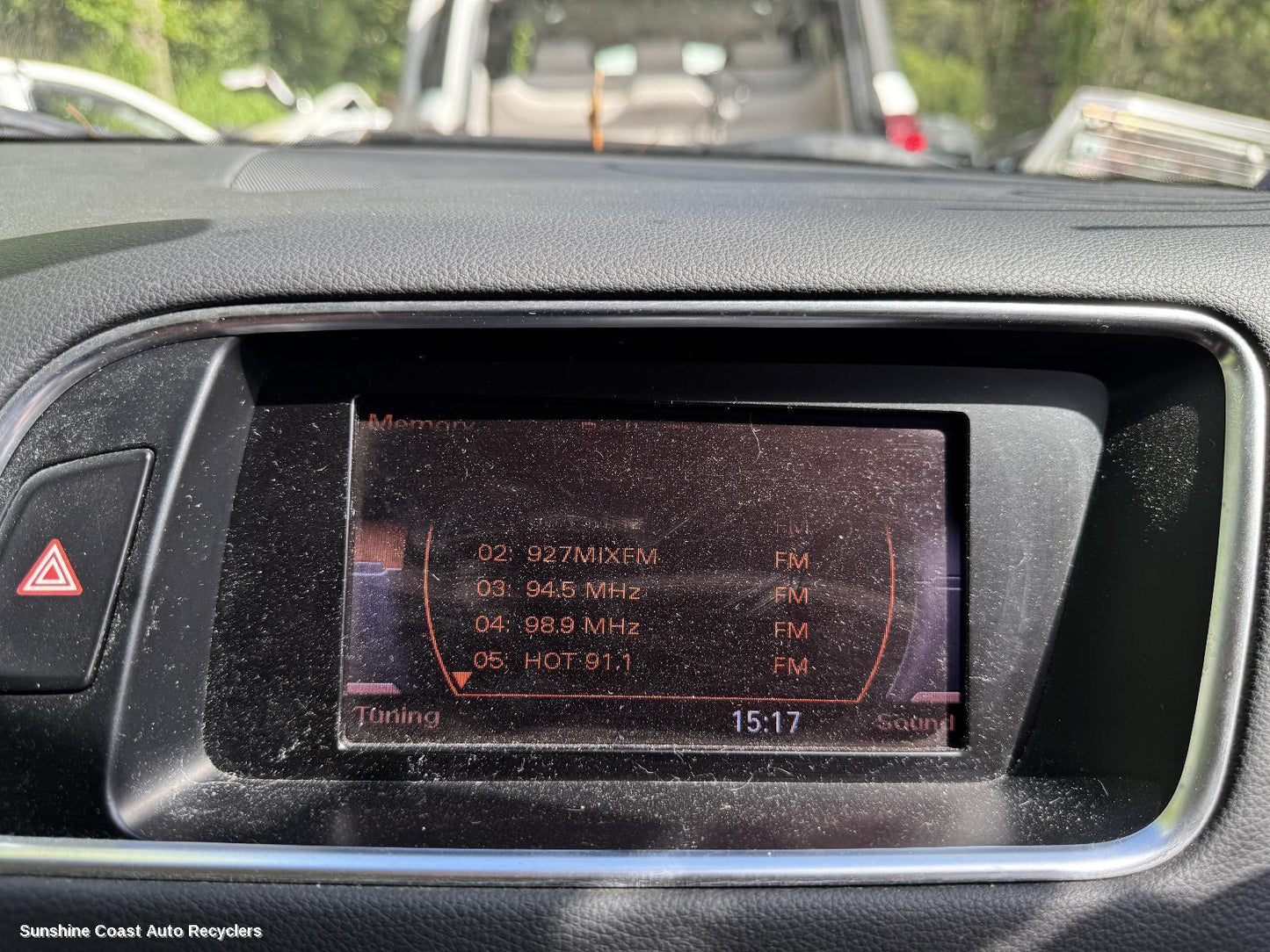 2011 Audi Q5 Radio Cd Dvd Sat Tv