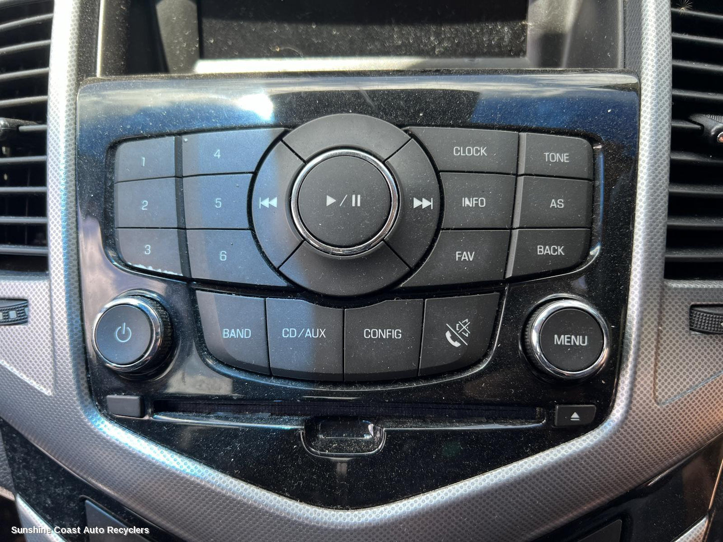 2012 Holden Cruze Radio Cd Dvd Sat Tv