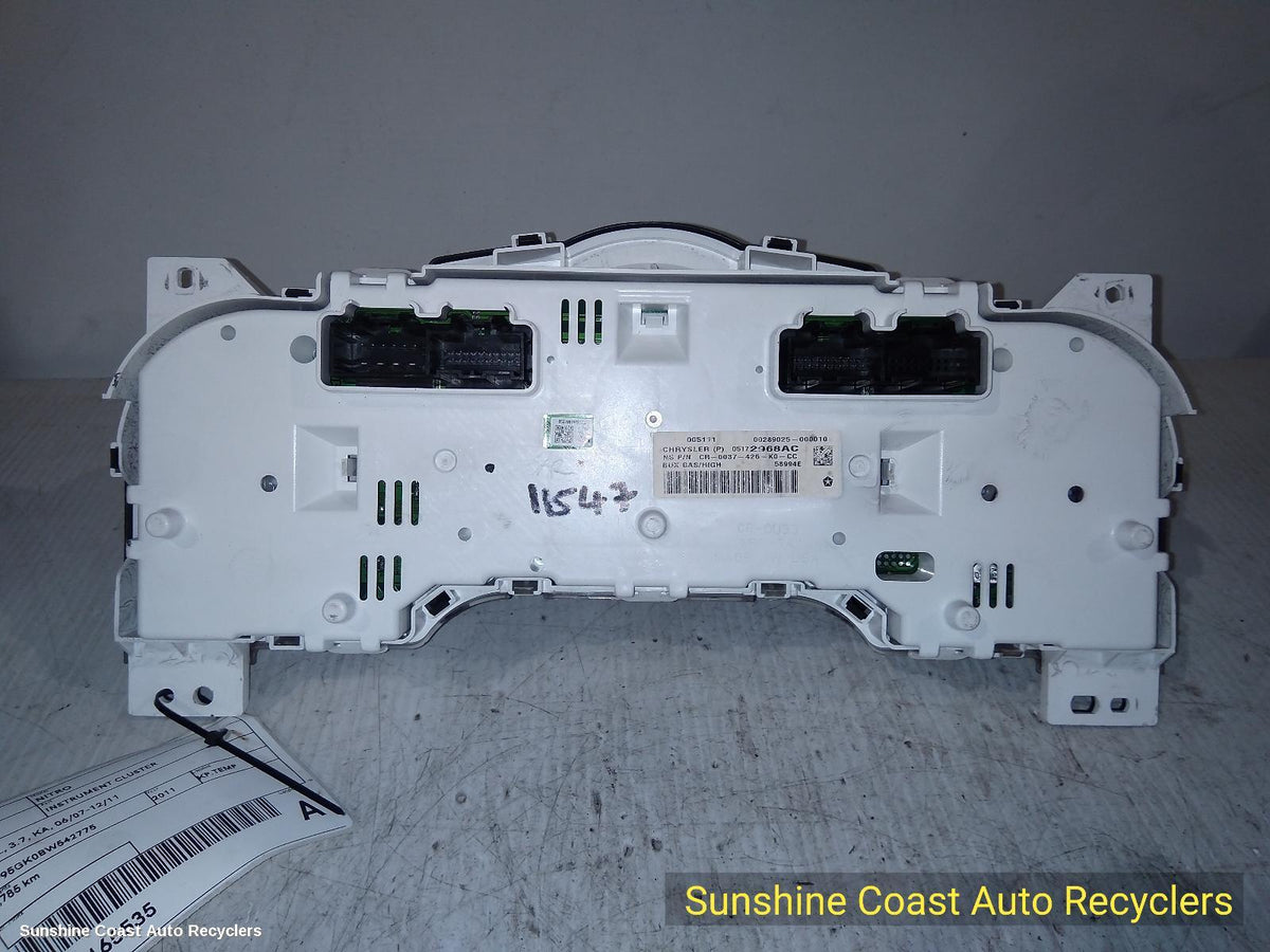 2007-2011 Dodge Nitro Instrument Cluster