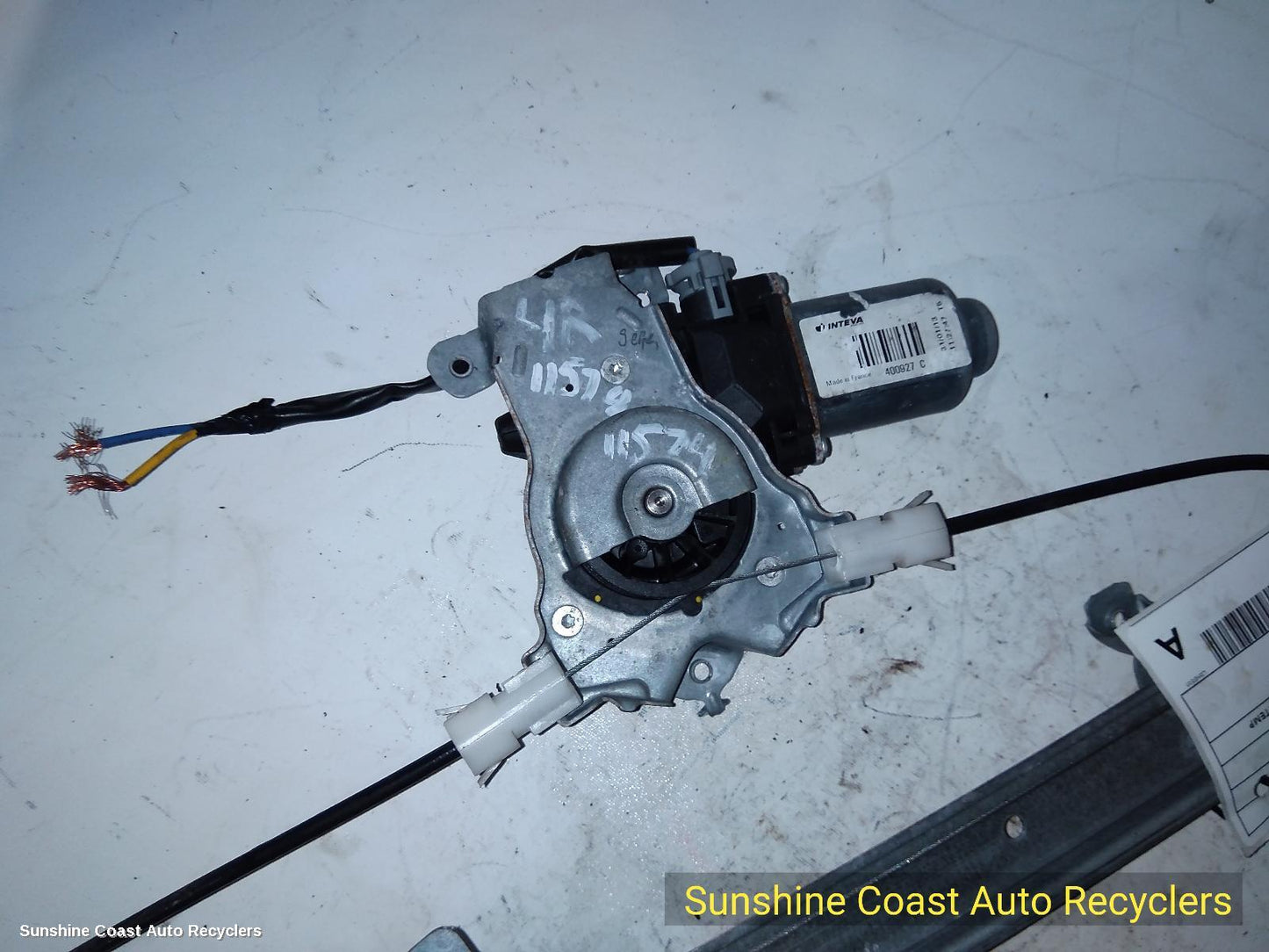 2013 Nissan Navara Left Rear Wnd Reg Motor