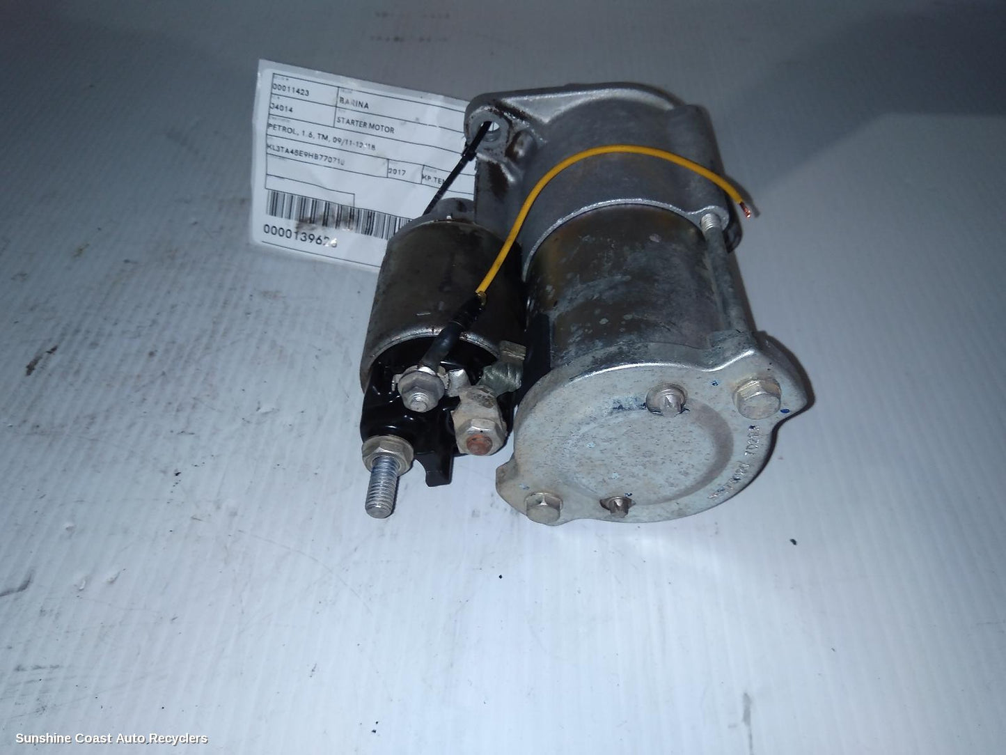2017 Holden Barina Starter