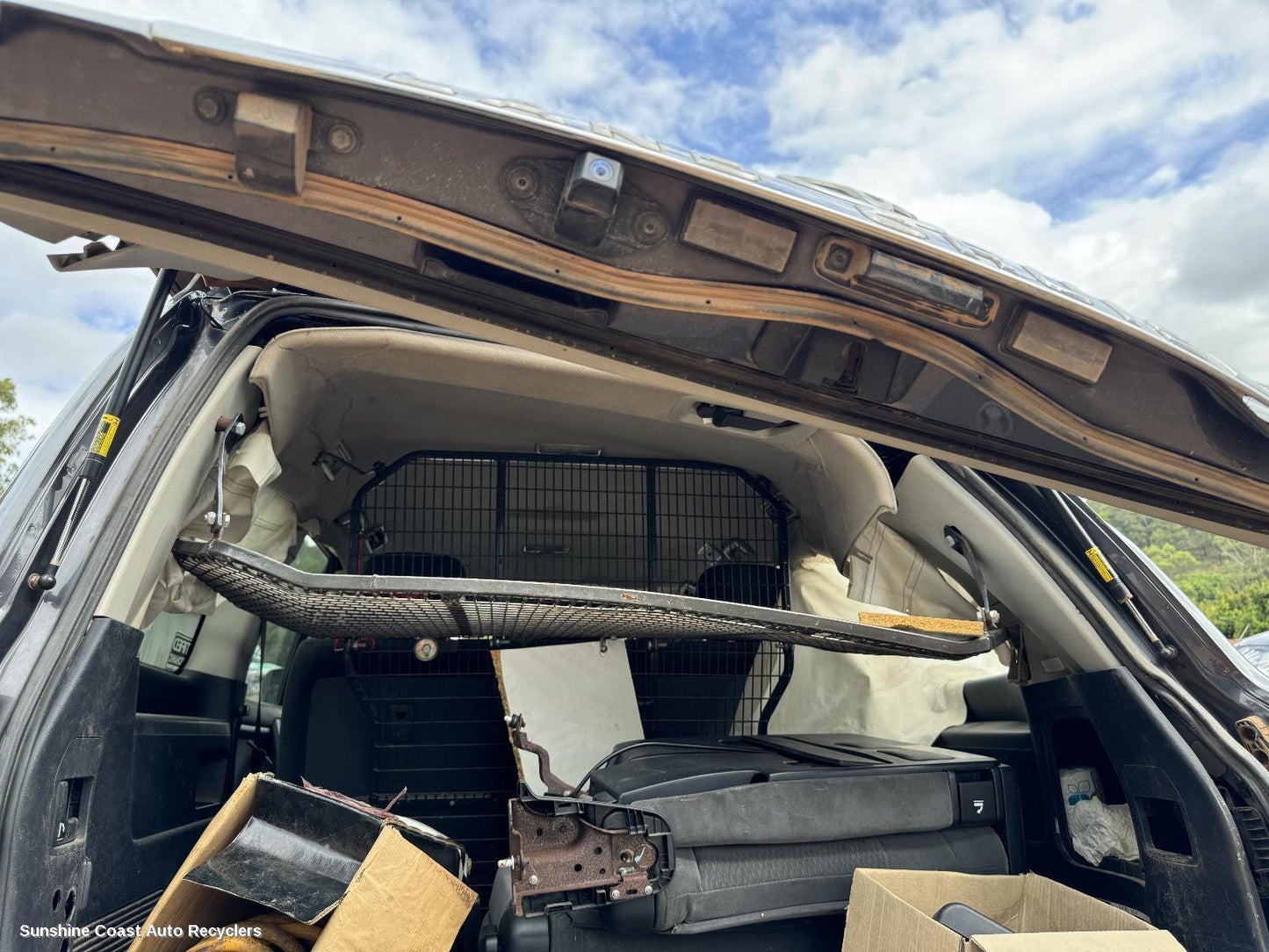2012 Toyota Landcruiser Number Plate Lamp