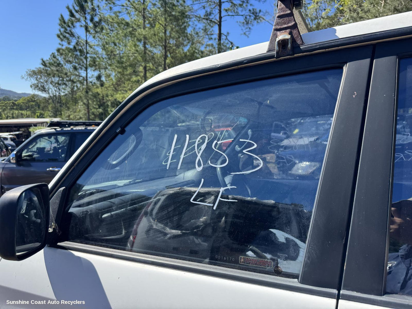 1998 Toyota Prado Left Front Door Window