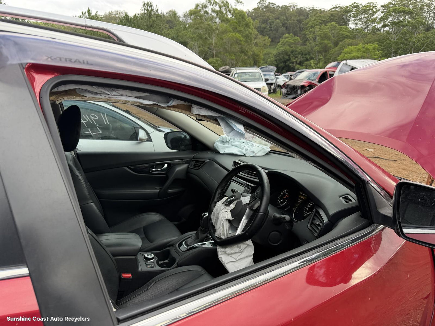 2019 Nissan Xtrail Right Front Door Window