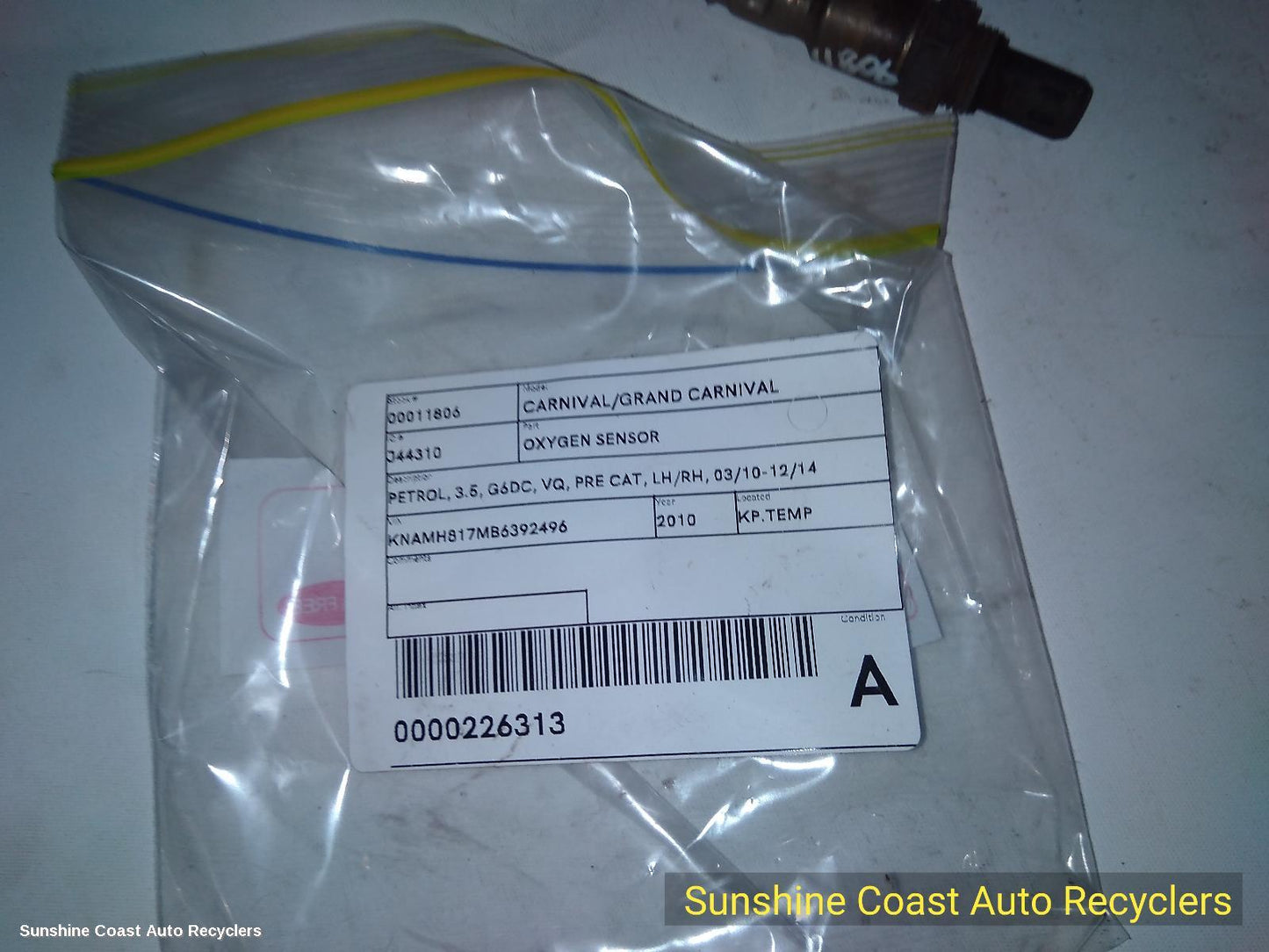 2010-2014 Kia Carnival/grand Carnival Oxygen Sensor