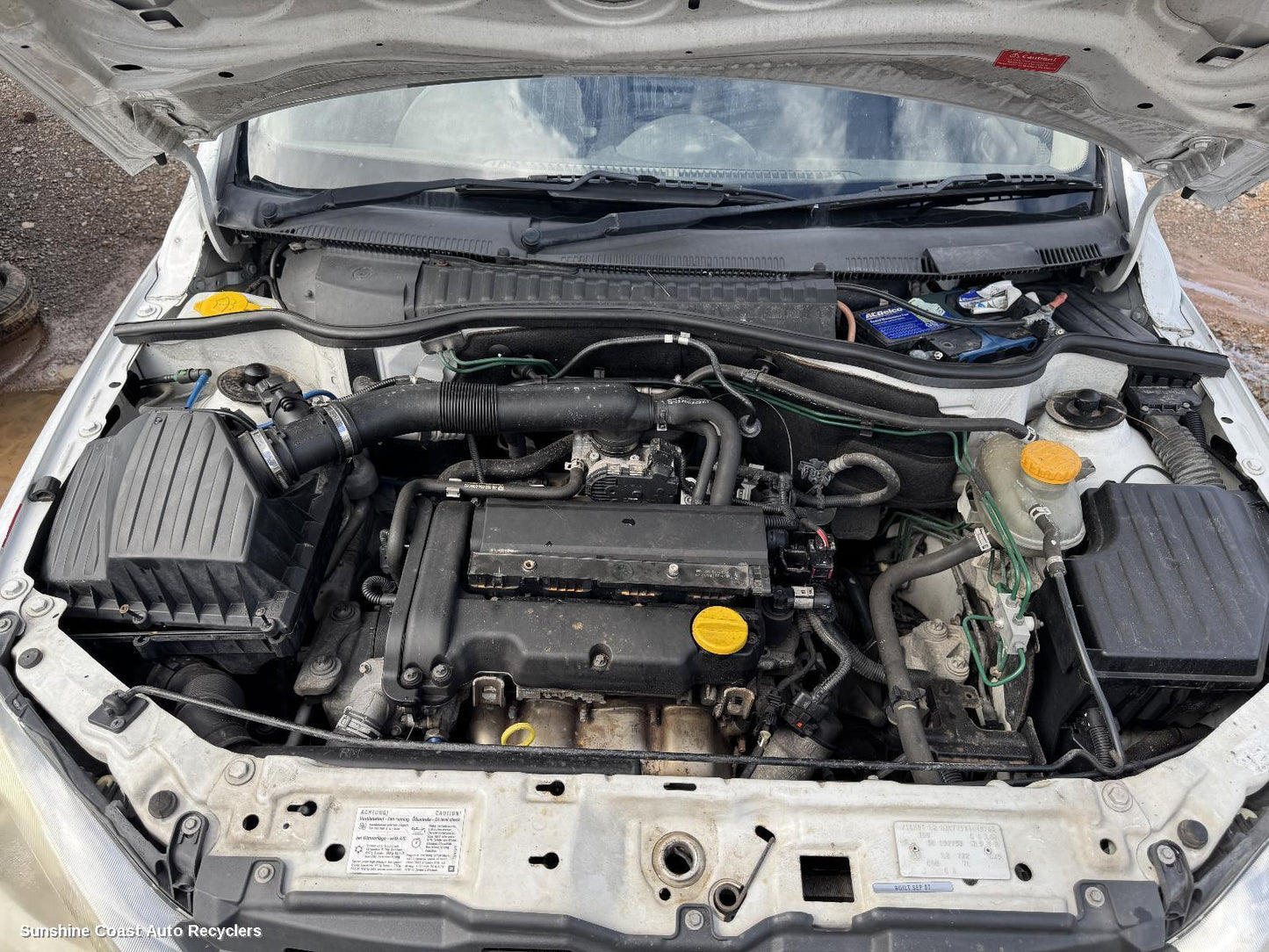 2007 Holden Barina Left Rear Door Sliding