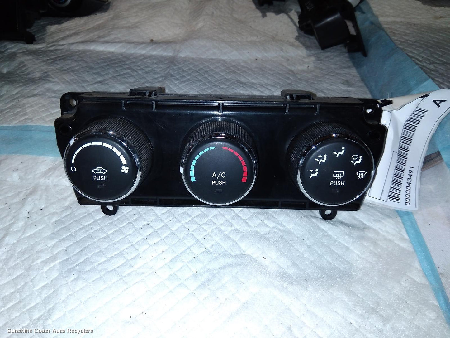2014 Jeep Compass Heater Ac Controls