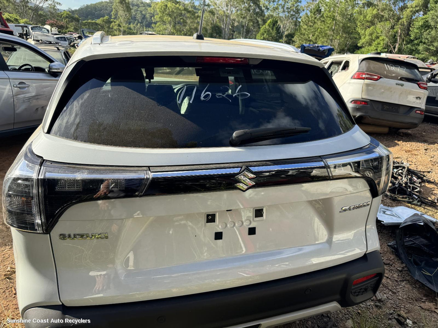 2023 Suzuki S-cross Rear Garnish