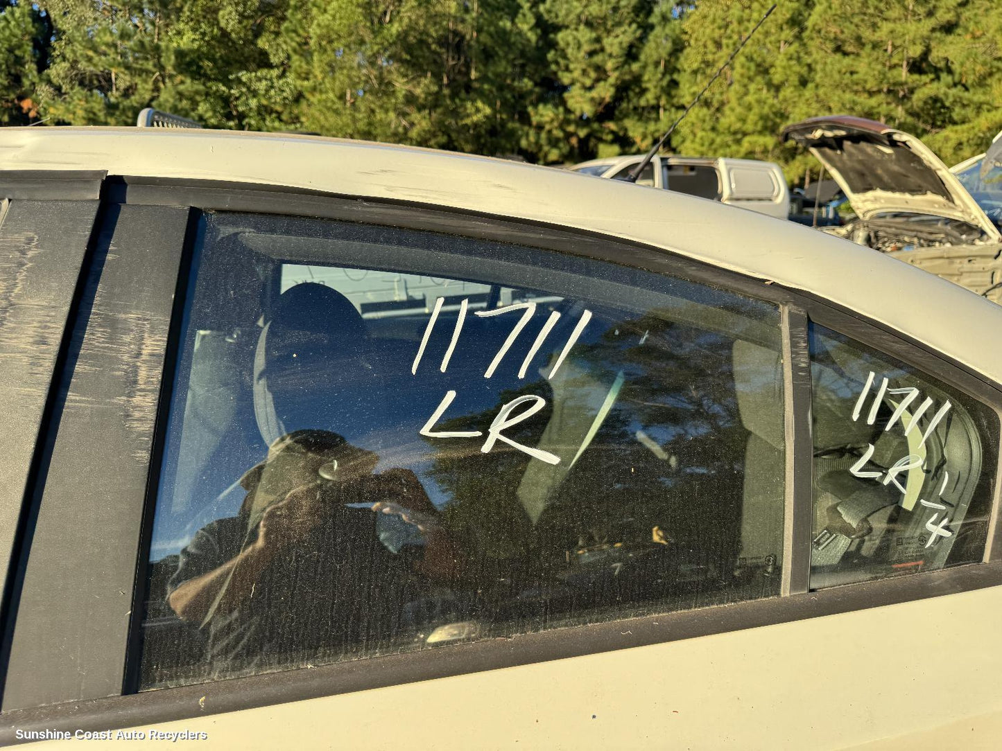 2015 Holden Cruze Left Rear Door Window