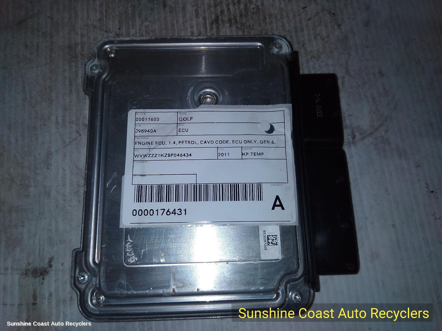 2011 Volkswagen Golf Ecu