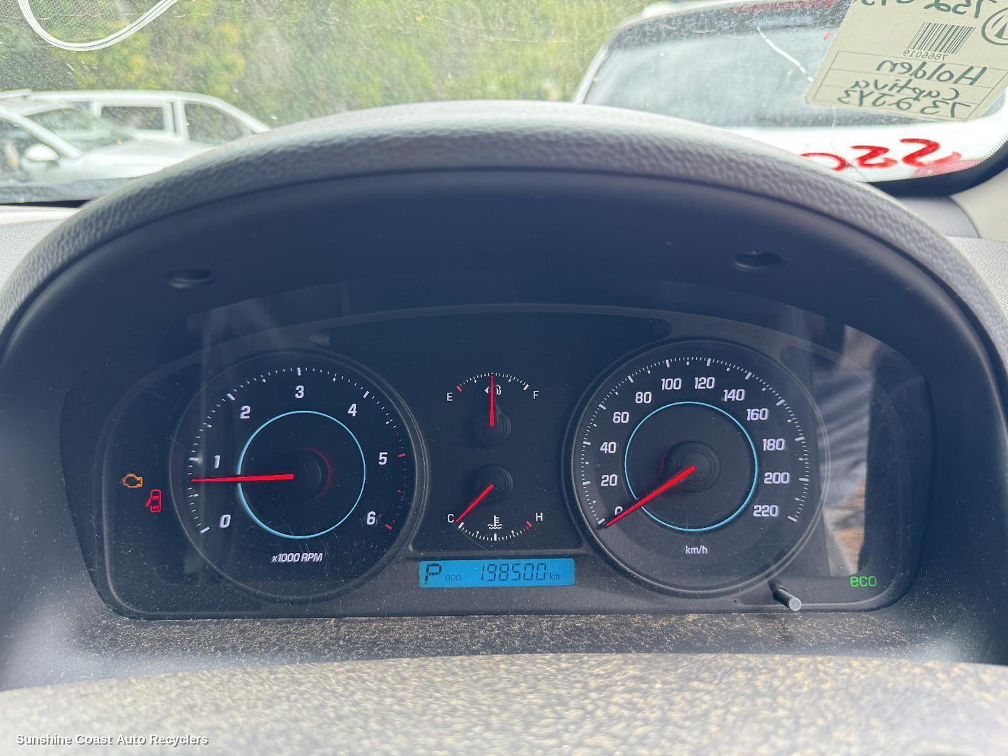 2013 Holden Captiva Instrument Cluster