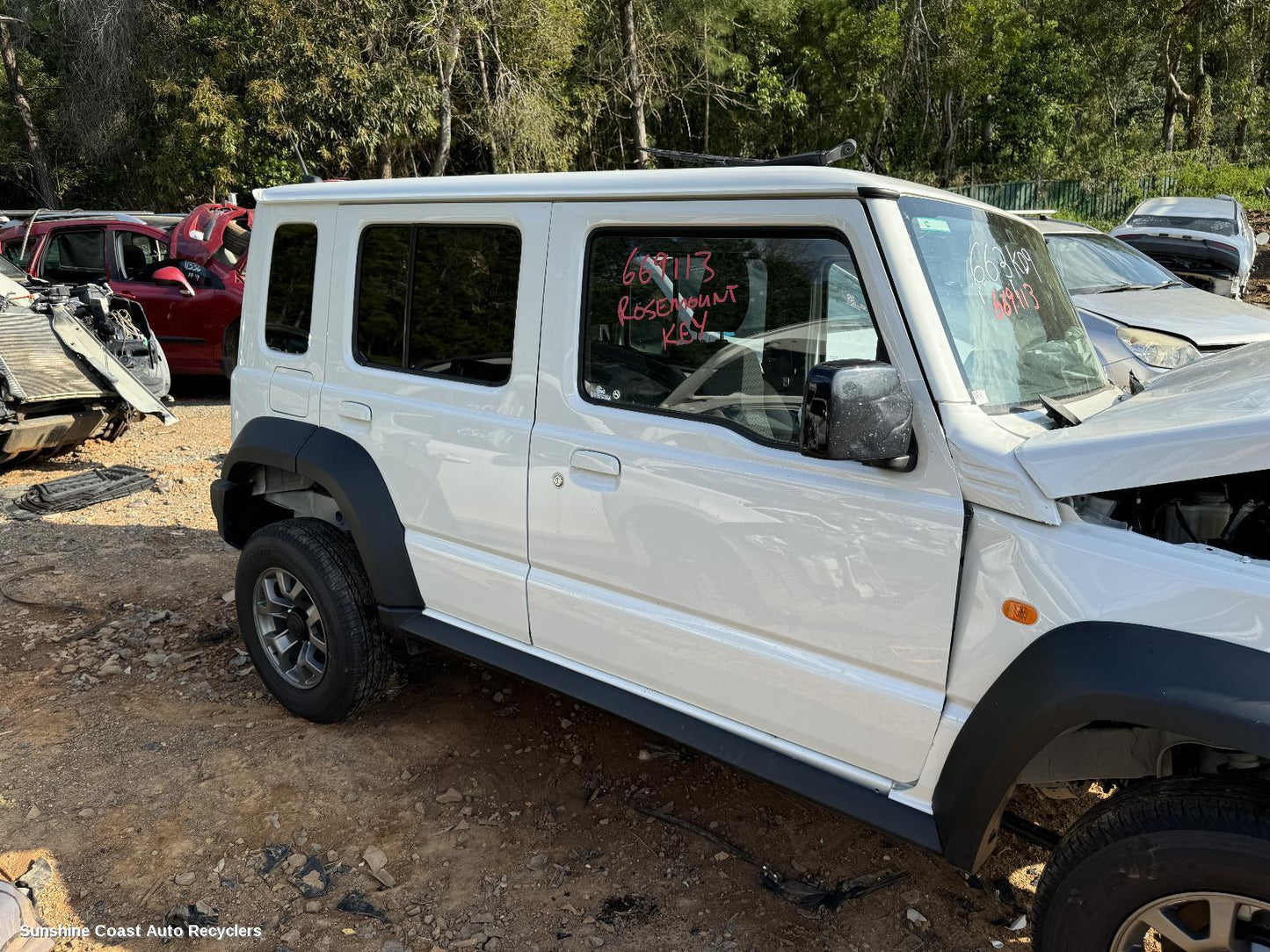 2024 Suzuki Jimny Right Rear Wnd Reg Motor