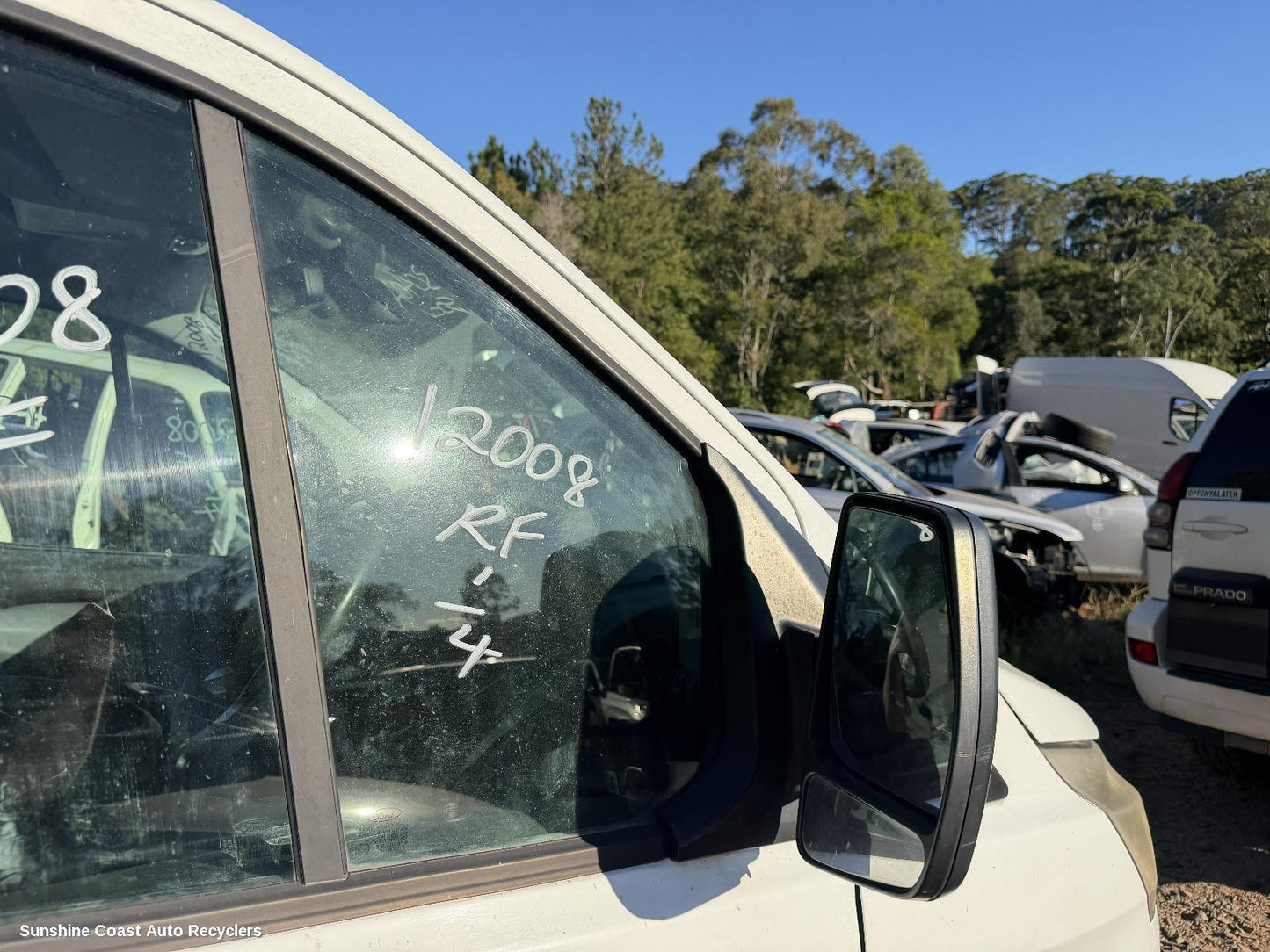 2013-2023 Ford Transit Custom Right Front 1 4 Door Glass