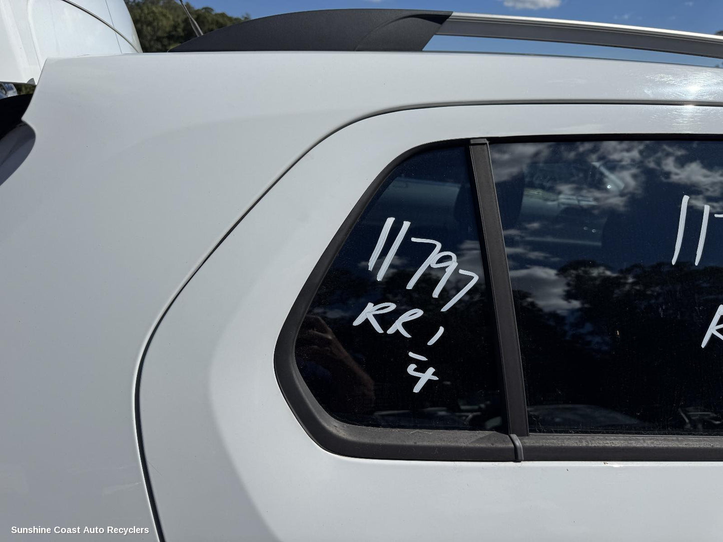 2017 Holden Trax Right Rear 1 4 Door Glass