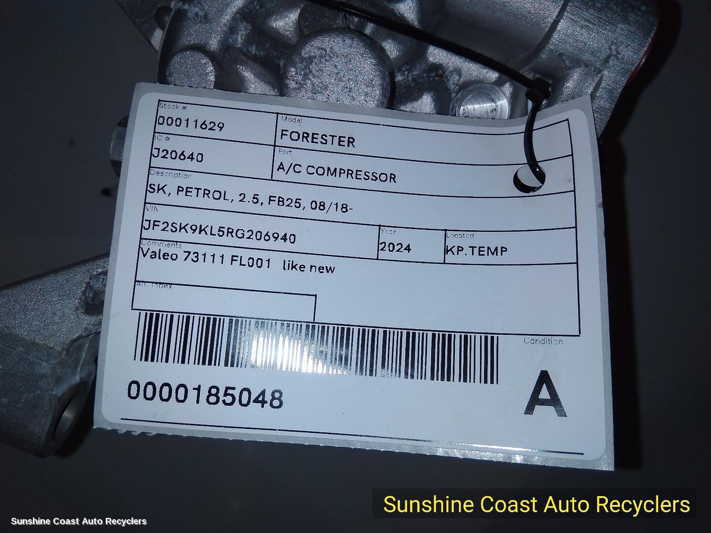 2018-2024 Subaru Forester A C Compressor