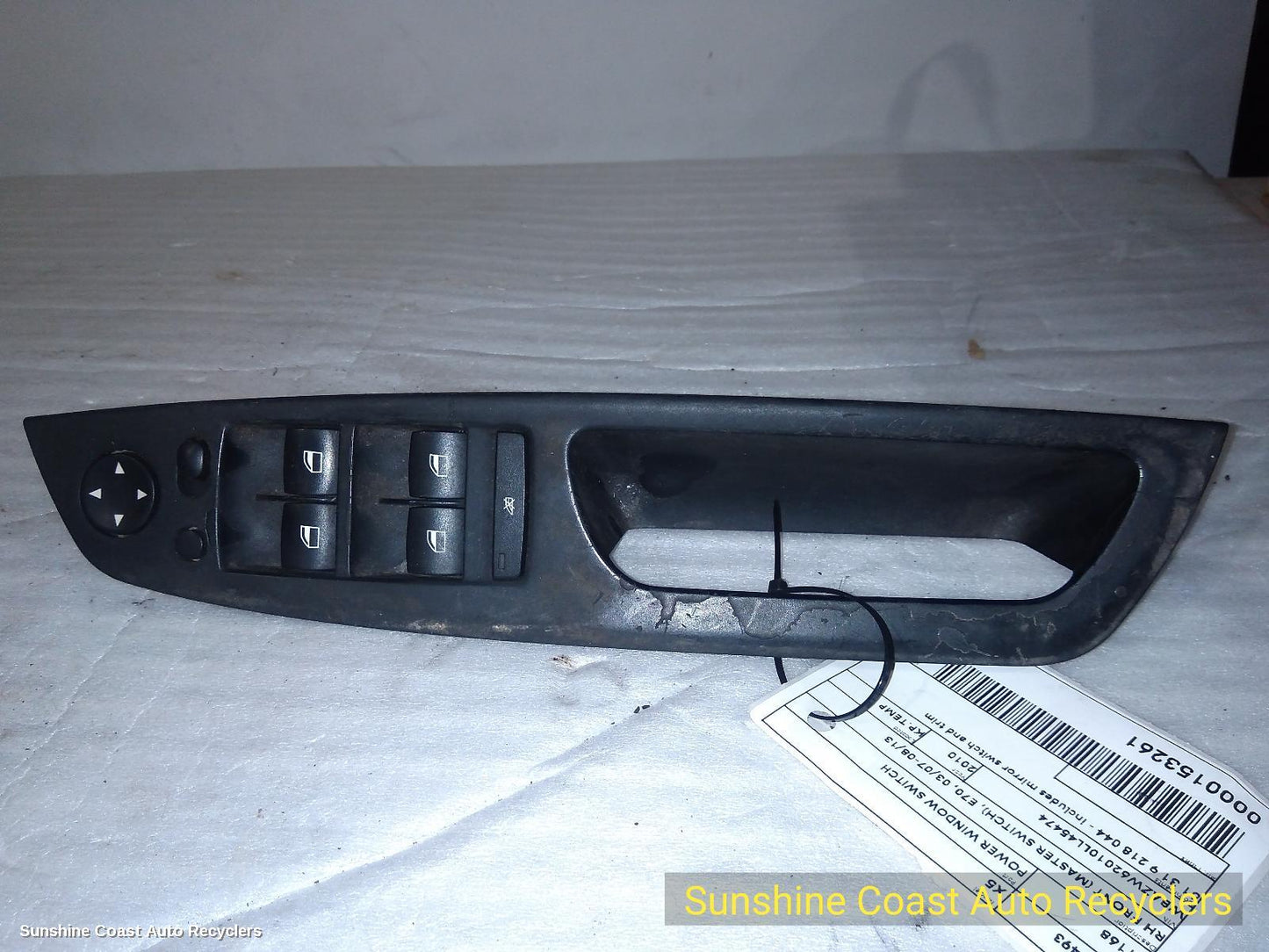 2010 Bmw X5 Pwr Dr Wind Switch