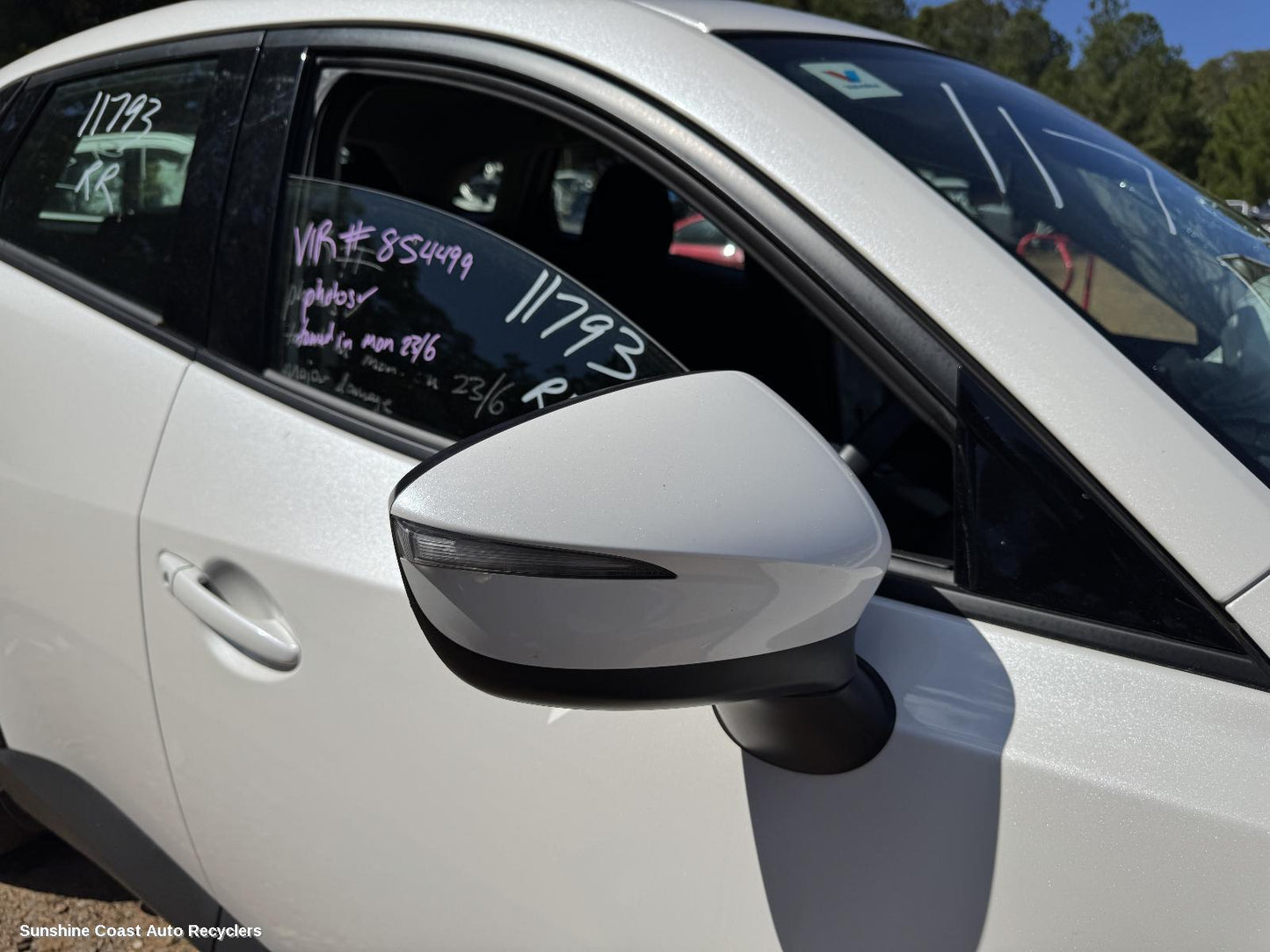 2023 Mazda Cx3 Right Door Mirror