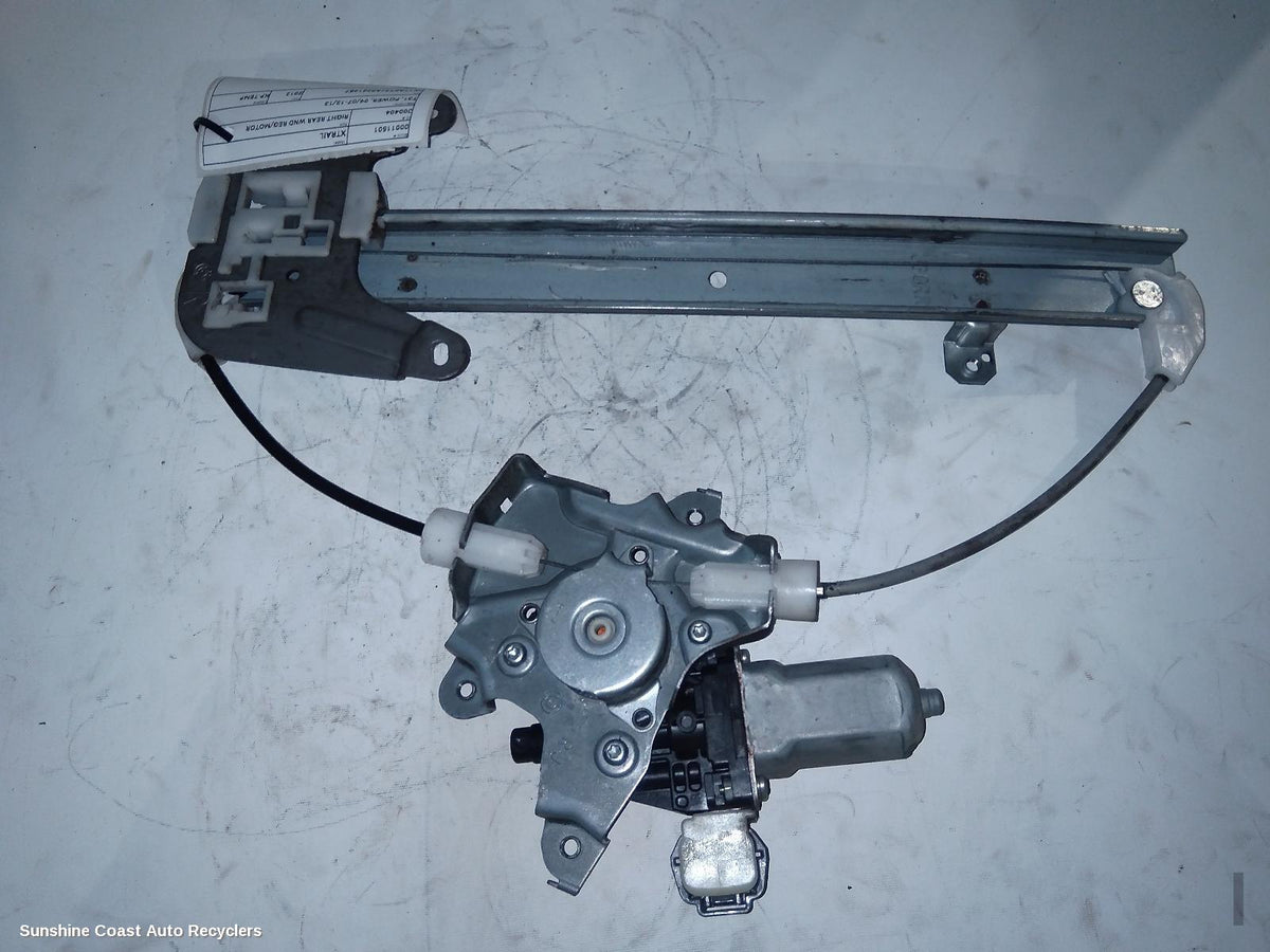 2007-2013 Nissan Xtrail Right Rear Wnd Reg Motor