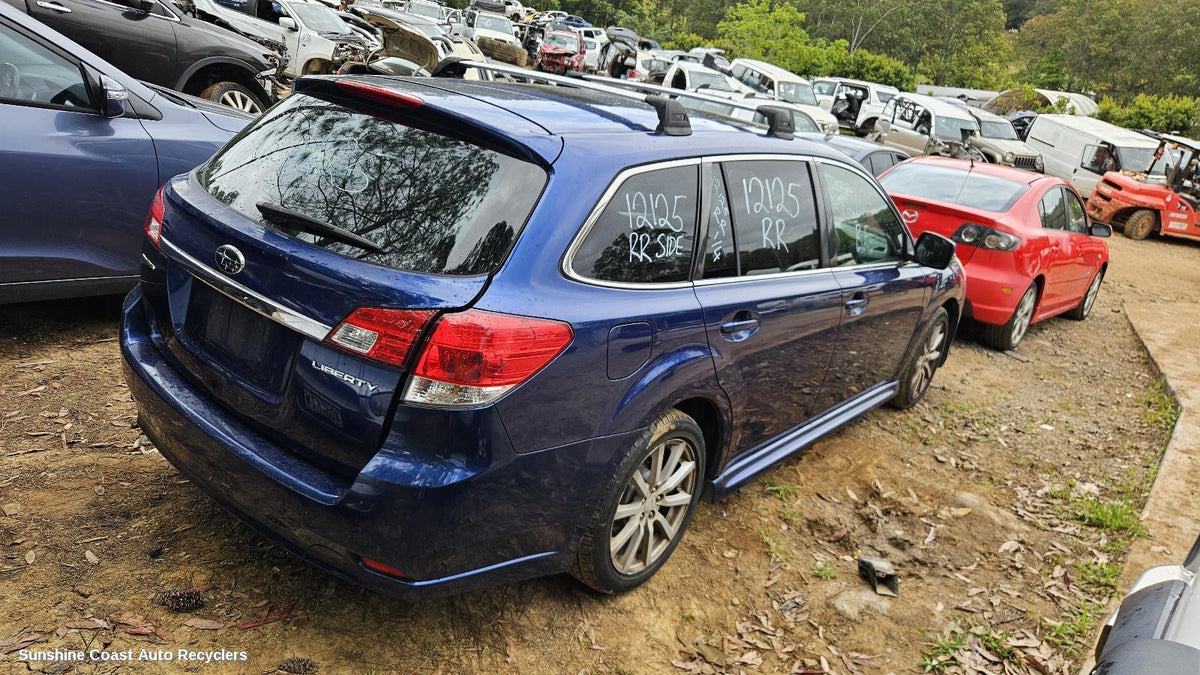 2009-2014 Subaru Liberty Right Rear 1 4 Door Glass