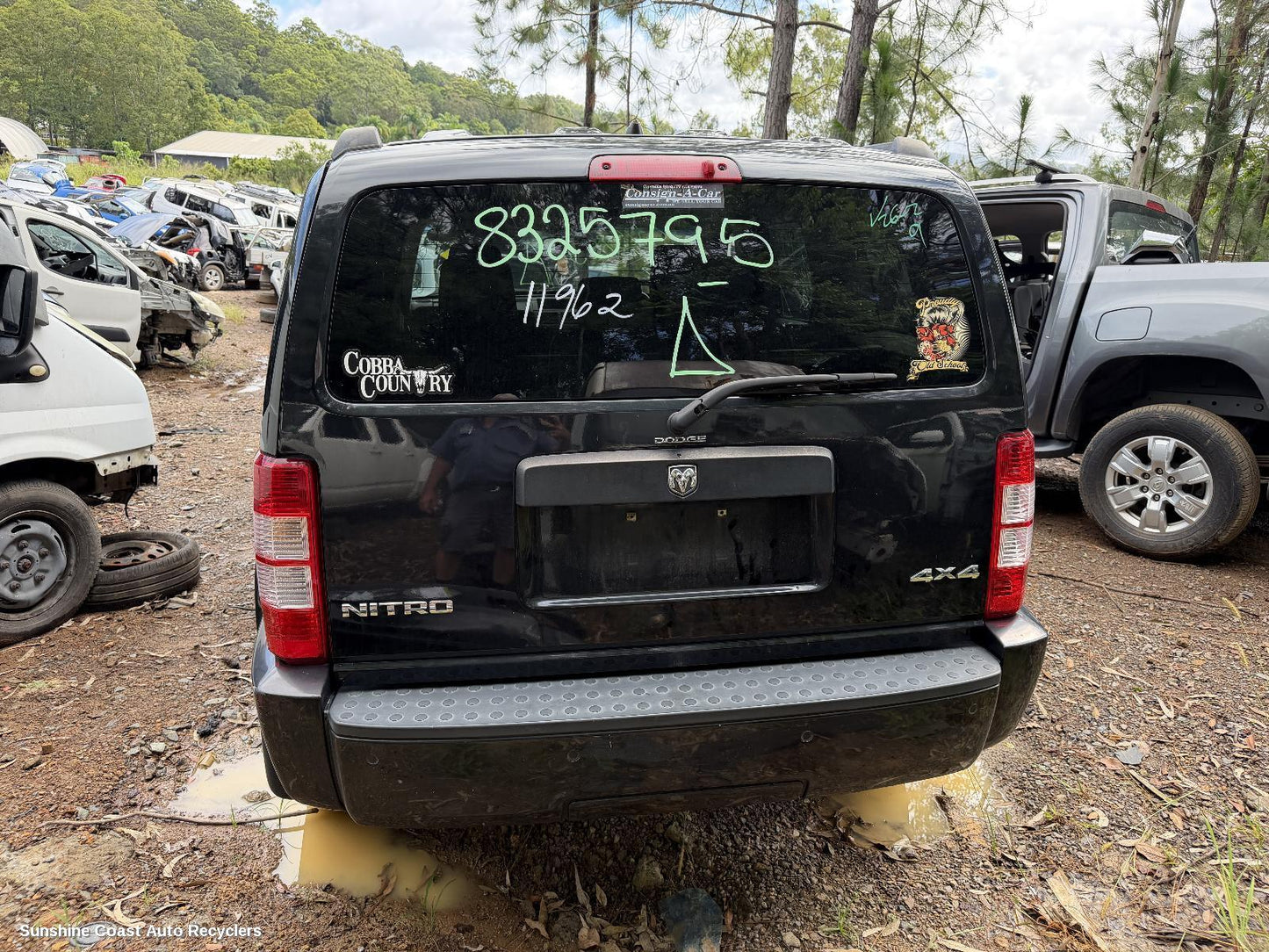 2007-2011 Dodge Nitro Rear Bumper
