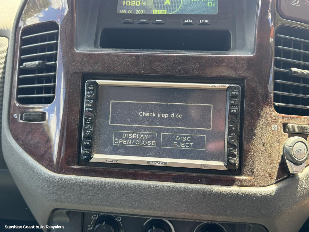 2000-2006 Mitsubishi Pajero Radio Cd Dvd Sat Tv