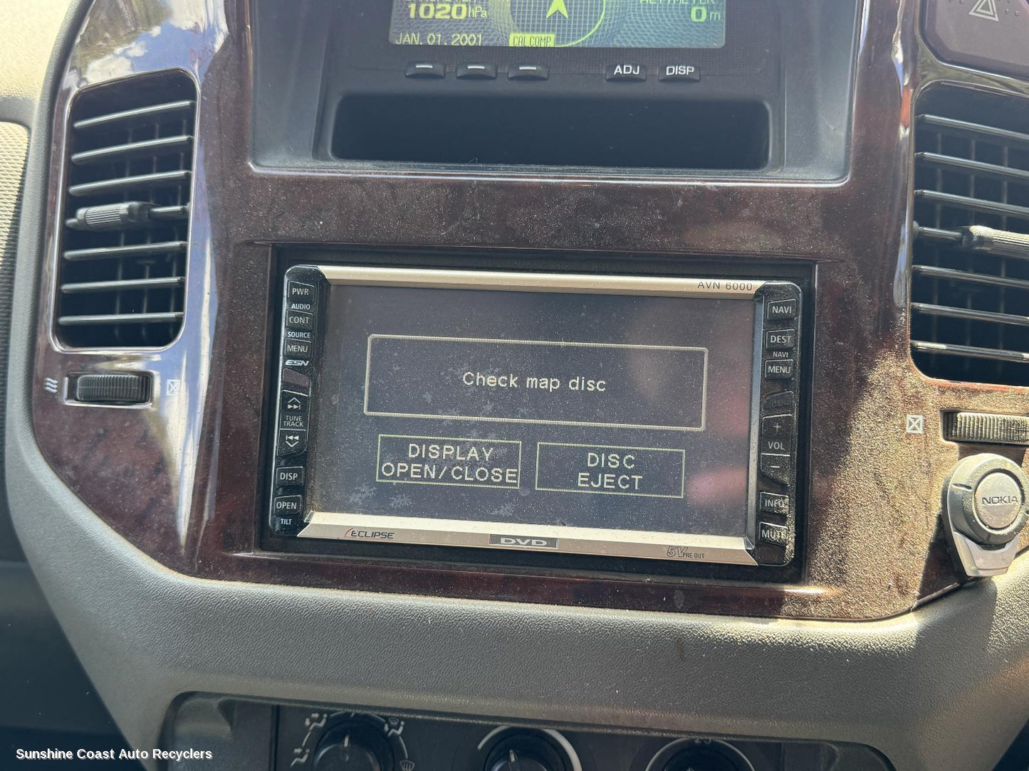 2000-2006 Mitsubishi Pajero Radio Cd Dvd Sat Tv