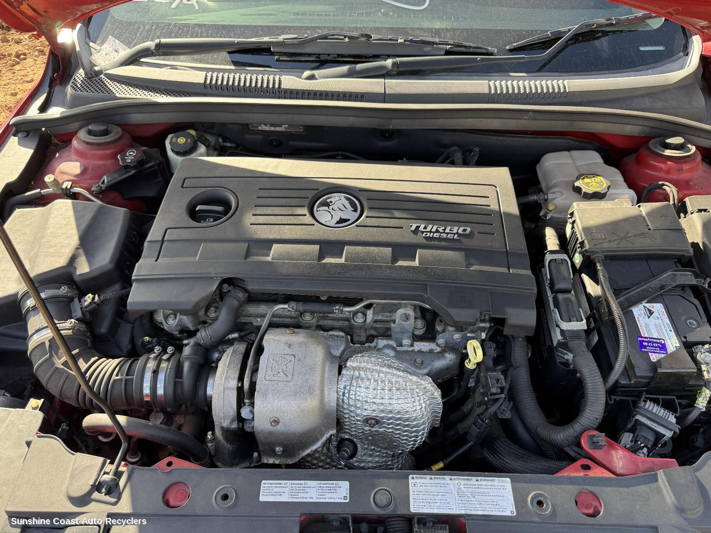 2012 Holden Cruze Engine