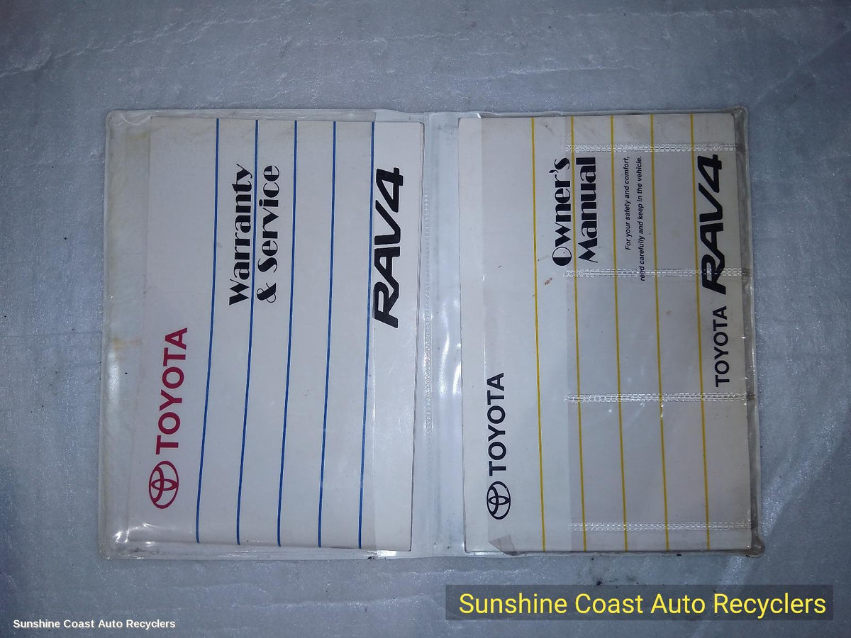 2005-2012 Toyota Rav4 Owners Handbook