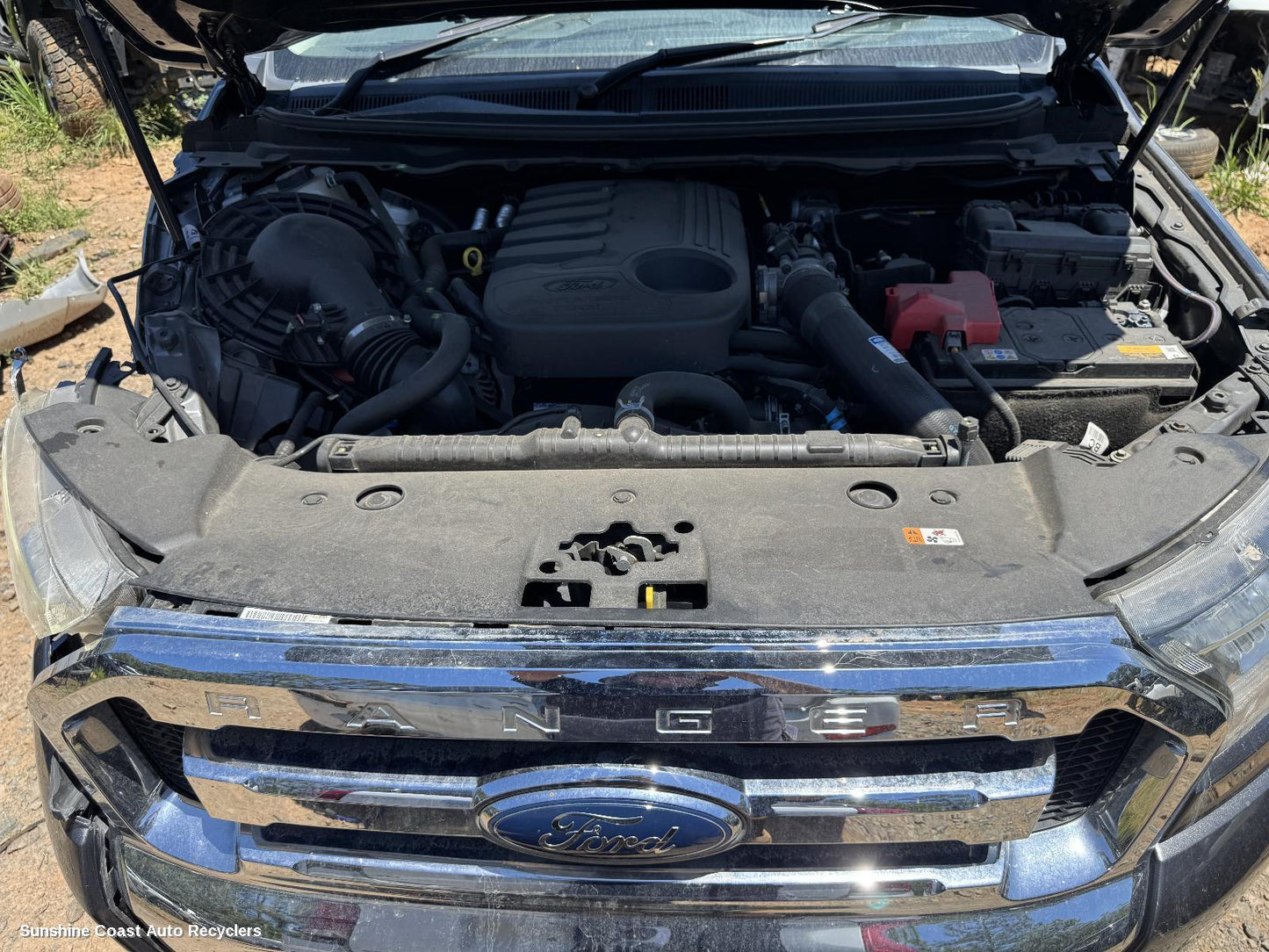 2018 Ford Ranger Bonnet Lock Support