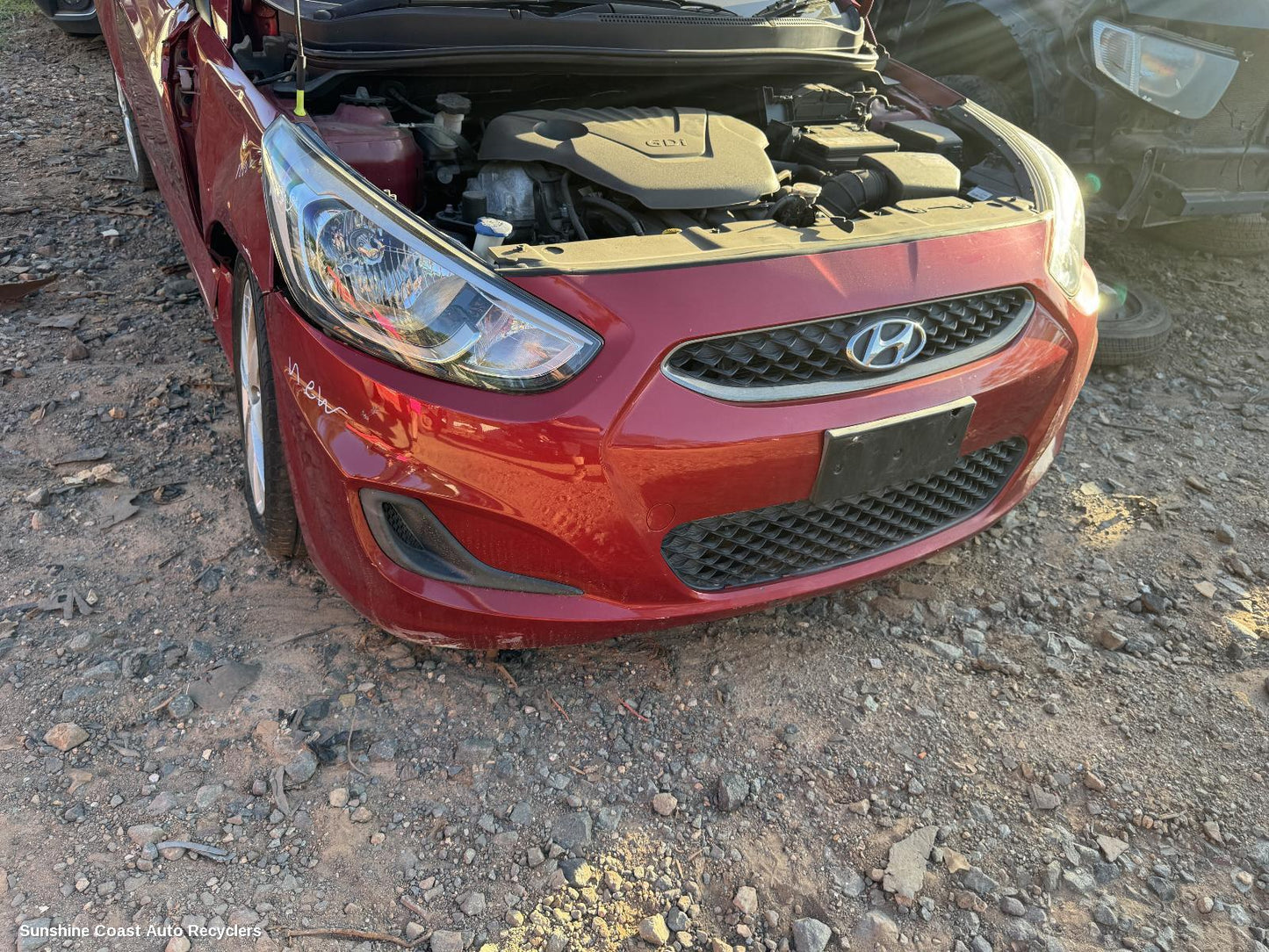 2013-2019 Hyundai Accent Front Bumper