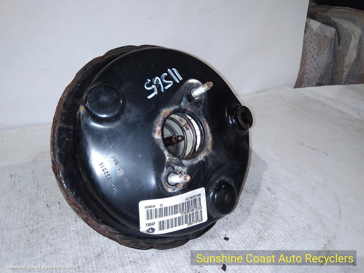 2012 Jeep Cherokee Brake Booster