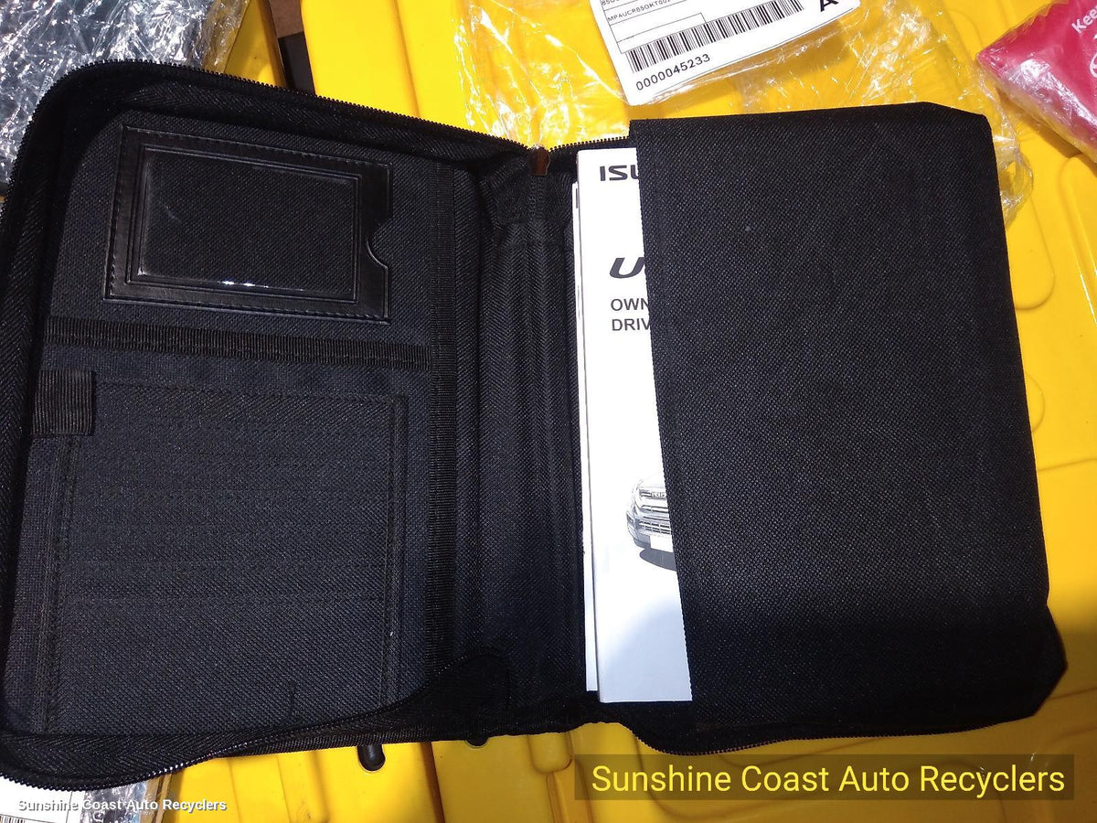 2017-2021 Isuzu Mu-x Owners Handbook