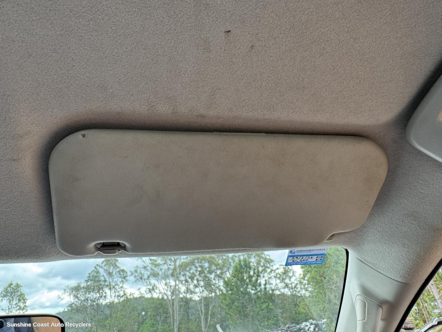 2016 Mitsubishi Triton Sunvisor