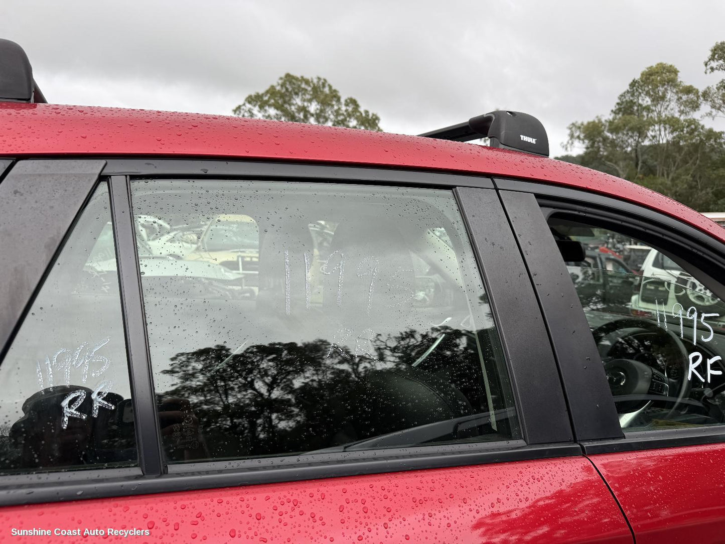 2012-2016 Mazda Cx5 Right Rear Door Window