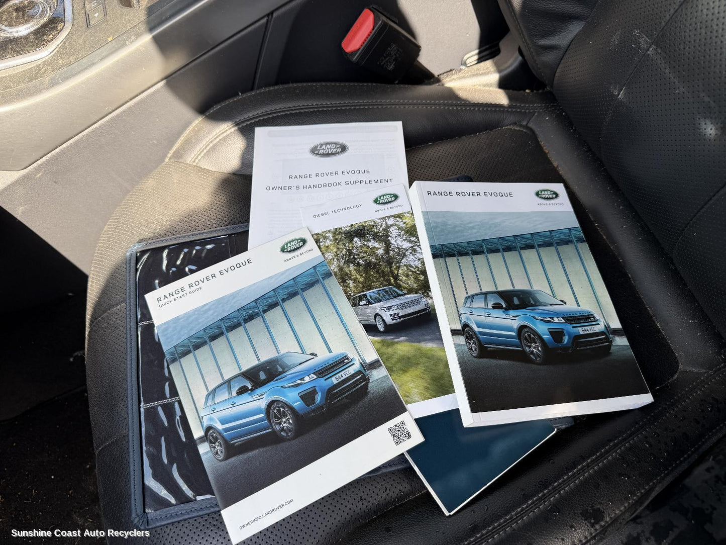 2011-2019 Land Rover Rangerover Evoque Owners Handbook