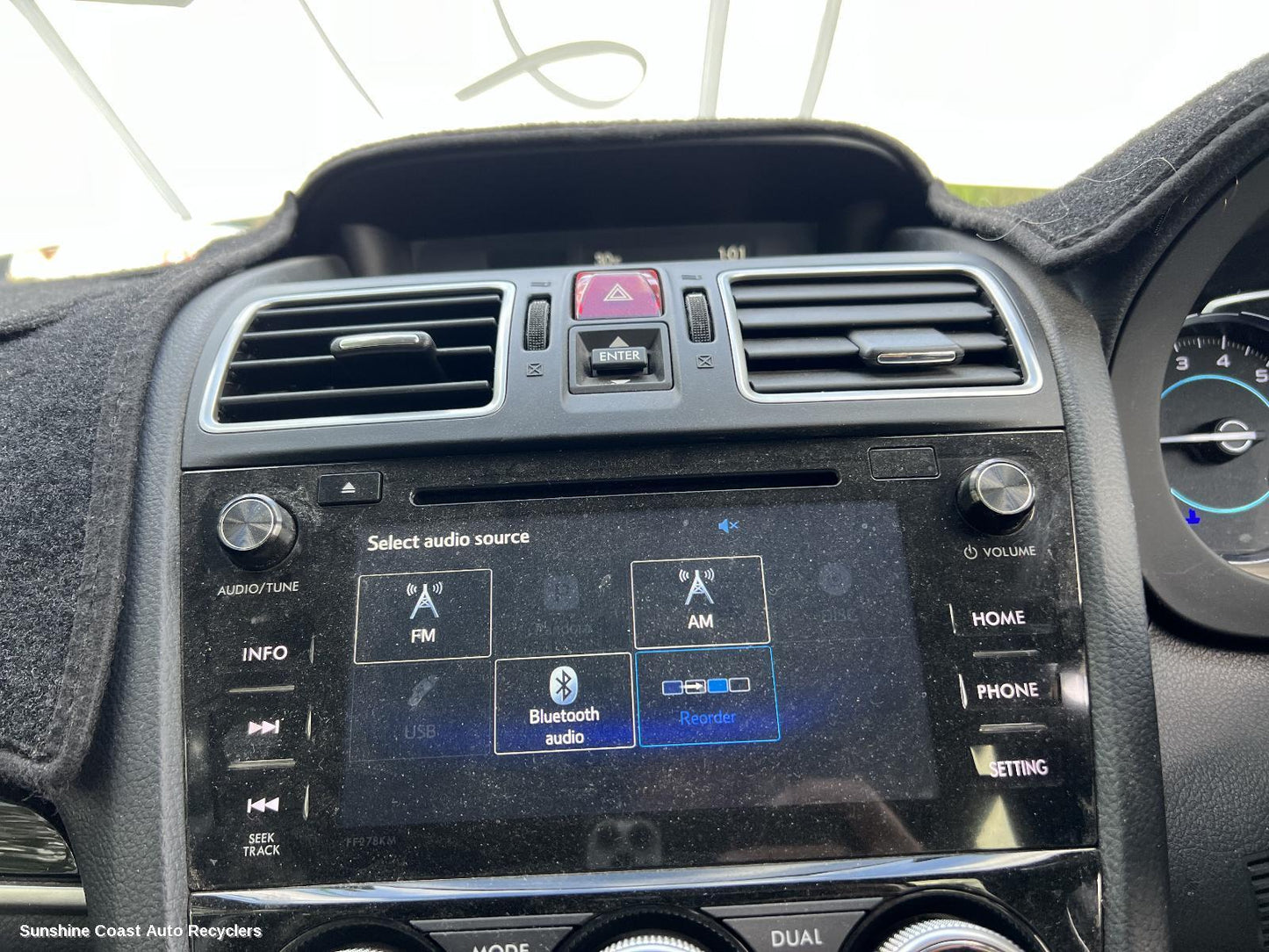 2016 Subaru Forester Radio Cd Dvd Sat Tv